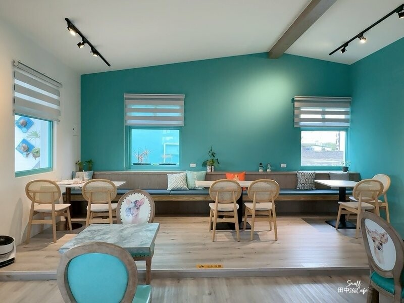 白色鄉村風咖啡甜點店【田中268 Café】不論晴雨都能浪漫 白色鄉村風咖啡甜點店【田中268 Café】不論晴雨都能浪漫