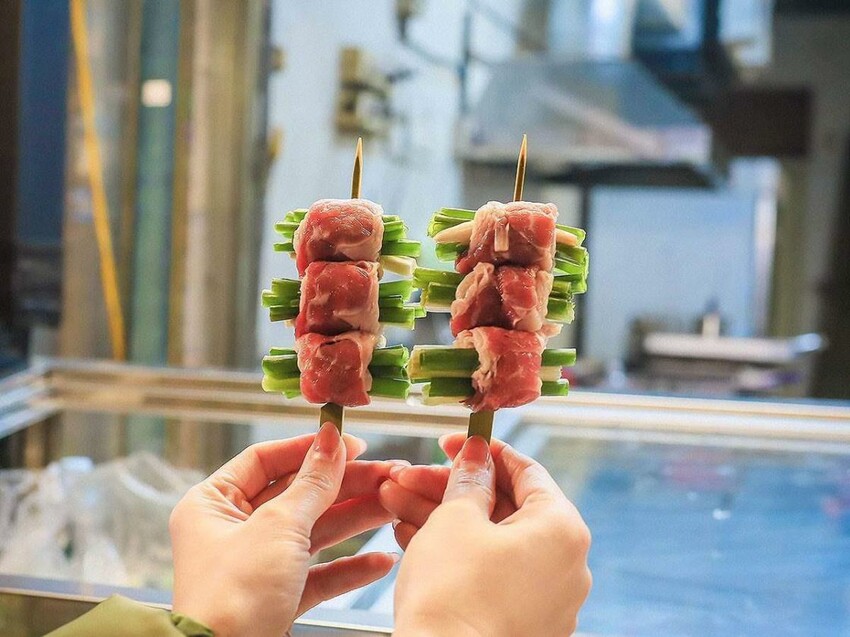 竹北烤第一三民店 營業到凌晨02:00 髒髒串燒烤肉是夜貓子、上班族下班後的宵夜場