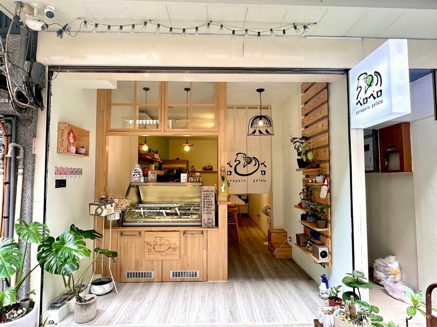 台中市西屯區逢甲小吃-巷弄內的義式冰淇淋，peropero gelato 沛樂義式冰淇淋