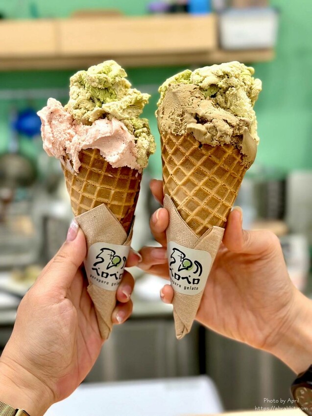 台中市西屯區逢甲小吃-巷弄內的義式冰淇淋，peropero gelato 沛樂義式冰淇淋