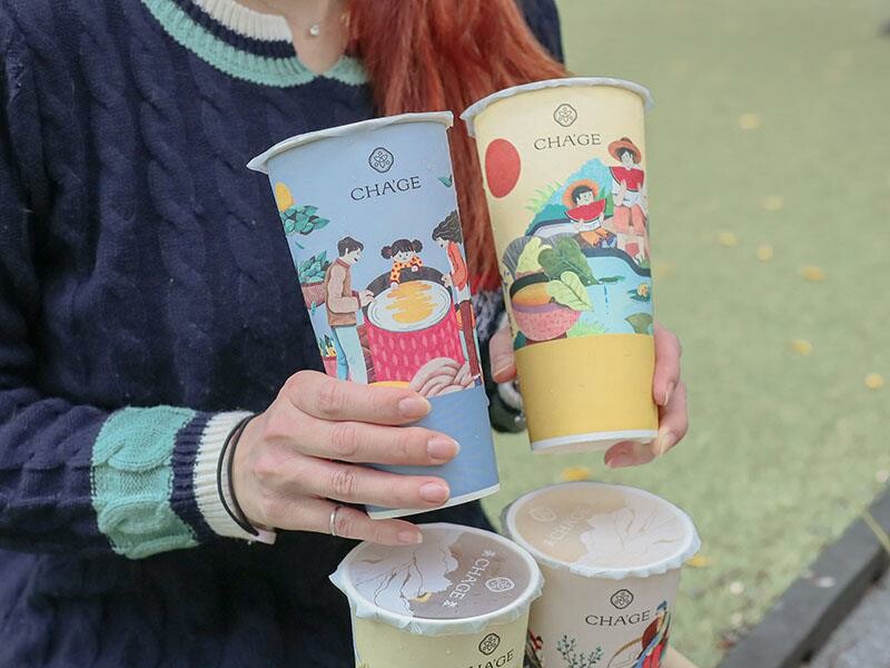 香片領導品牌「茶聚CHAGE」，3/20~3/22香片凍檸綠買一送一，3/23日起買香片送香片送完為止