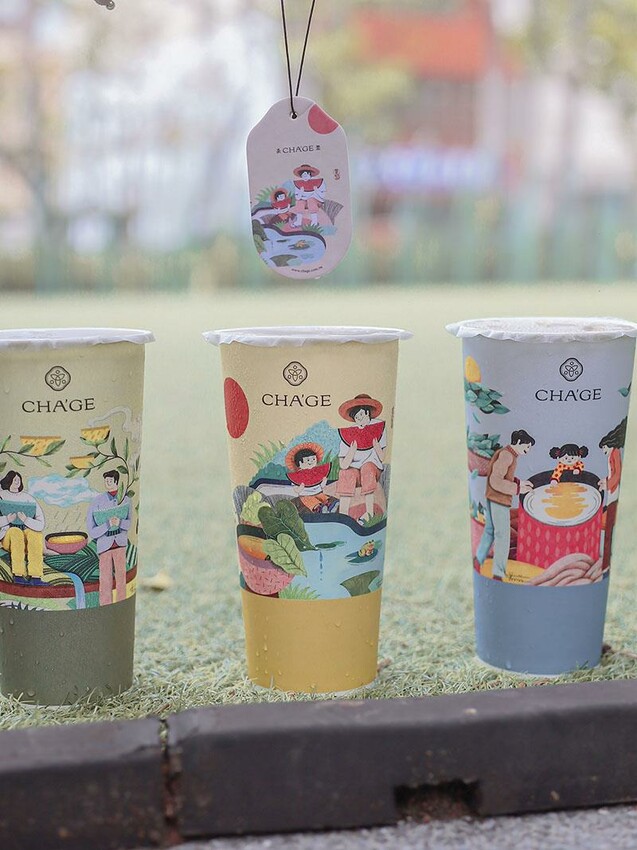 香片領導品牌「茶聚CHAGE」，3/20~3/22香片凍檸綠買一送一，3/23日起買香片送香片送完為止