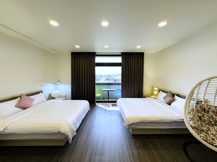 【鄉聚冬山】宜蘭包棟民宿推薦!大坪數超Chill田野景觀房,