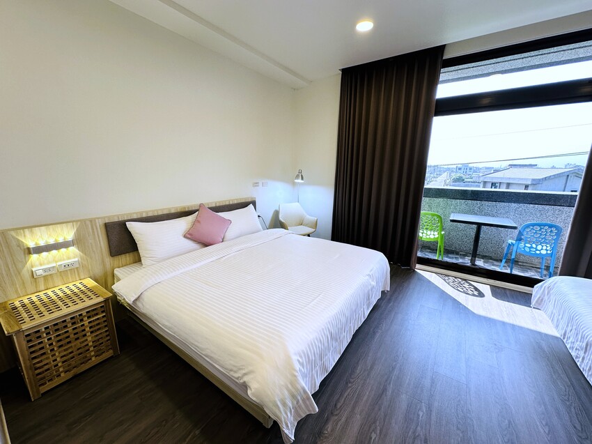 【鄉聚冬山】宜蘭包棟民宿推薦!大坪數超Chill田野景觀房,