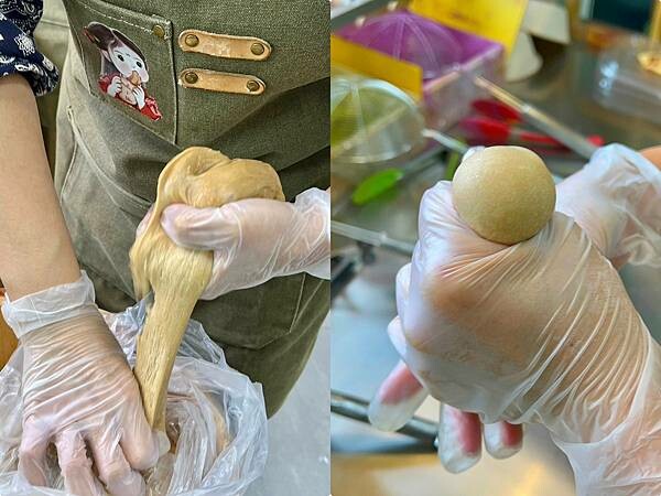 ＊（淡水美食）七小妞沾醬麻糬～抹茶沾醬、紫薯沾醬、豆乳沾醬~