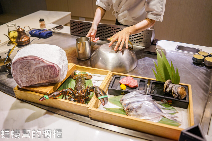 明水然・樂新竹林森店 | 新竹約會慶生餐廳,幾乎零負評無菜單鐵板燒。 - 螞蟻幫的櫥櫃