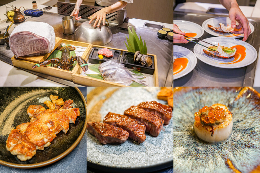 明水然・樂新竹林森店 | 新竹約會慶生餐廳,幾乎零負評無菜單鐵板燒。 - 螞蟻幫的櫥櫃