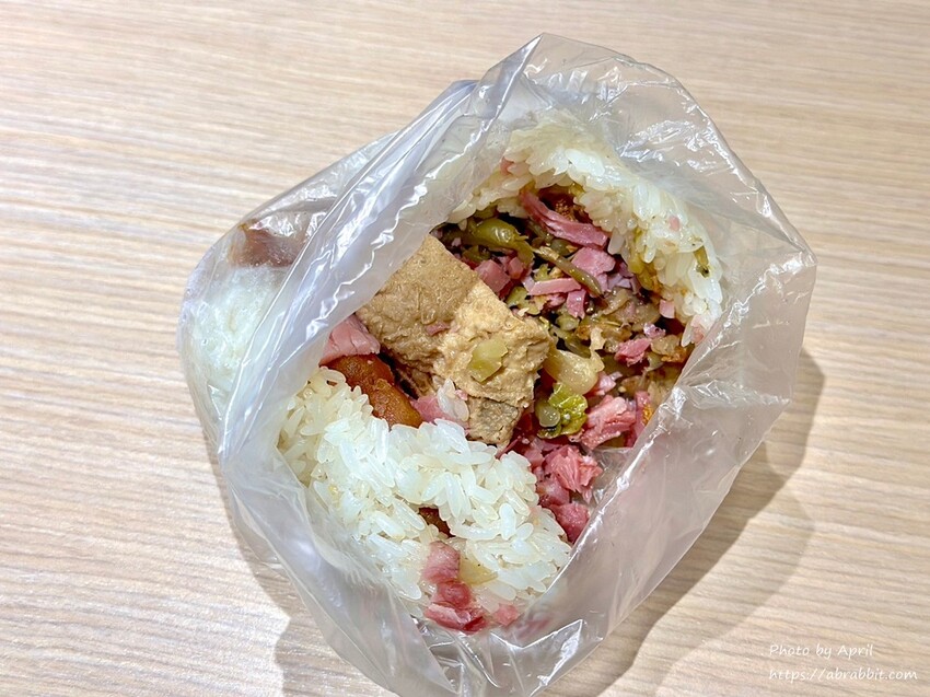 台中市北區近一中商圈的人氣飯糰,只有平日營業-笠飯糰