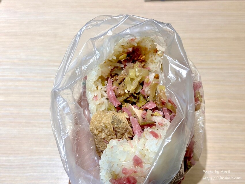 台中市北區近一中商圈的人氣飯糰,只有平日營業-笠飯糰