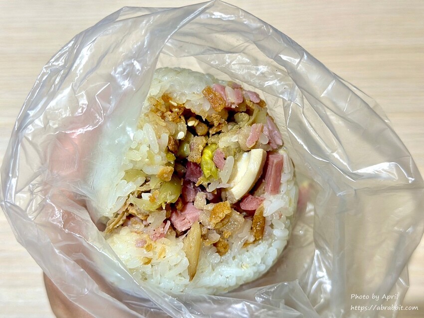 台中市北區近一中商圈的人氣飯糰,只有平日營業-笠飯糰