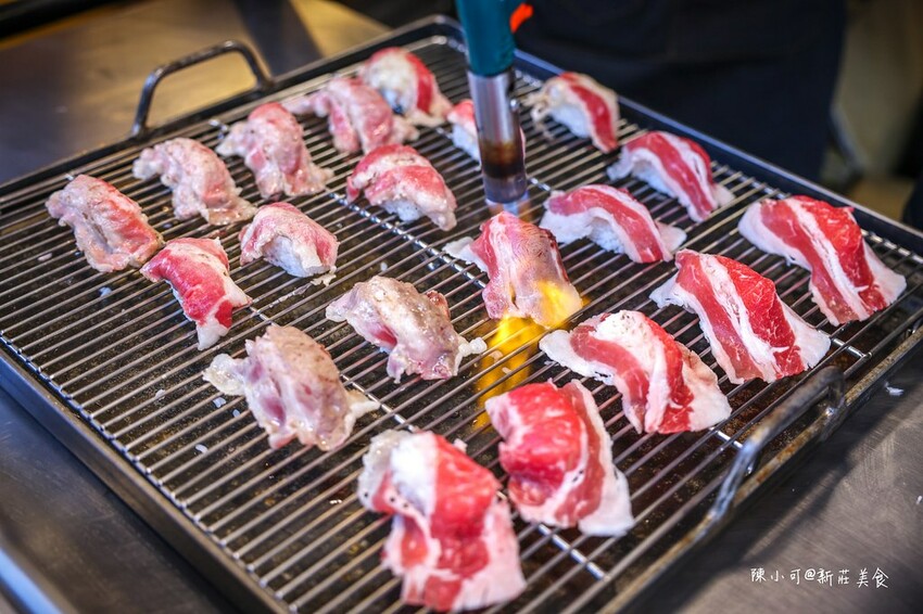 新北市新莊區【新莊美食】狗魔大叔壽司，買炙燒牛肉握壽司送限量小菜