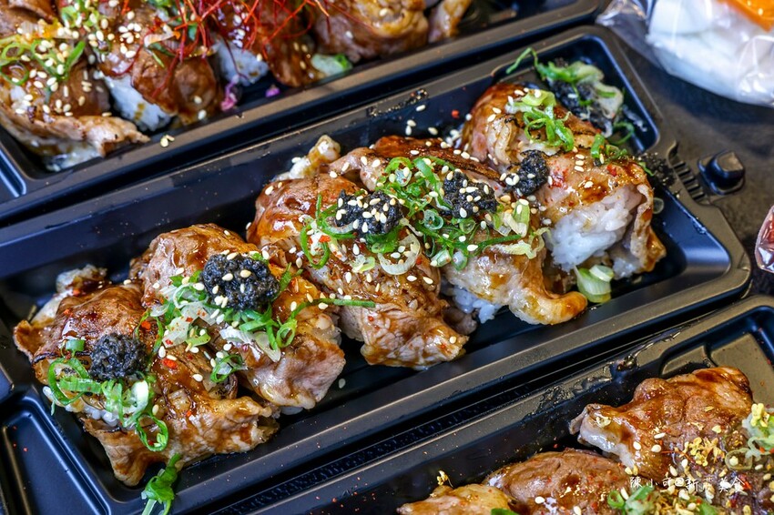 新北市新莊區【新莊美食】狗魔大叔壽司，買炙燒牛肉握壽司送限量小菜