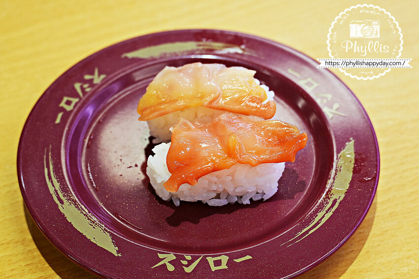 楊梅新開幕『スシロー壽司郎-楊梅中山店』超平價海膽大放送|每盤最低只要40元|停車方便|親子餐廳首選|楊梅餐廳推薦 - 相片中的菲莉絲