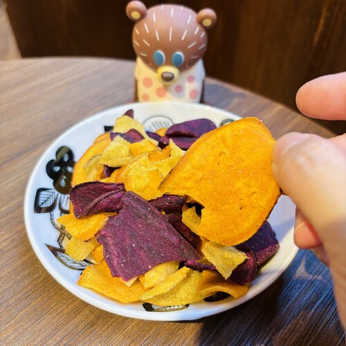 零食開箱-纖三薯