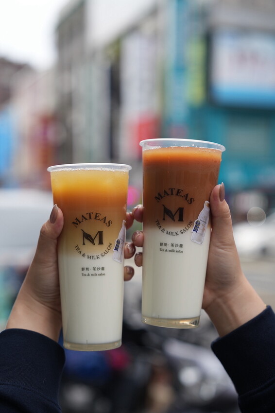 台北市大安區台北飲品 Mateas鮮奶‧茶沙龍｜台中鮮奶茶天花板來台北囉~好看又好喝!