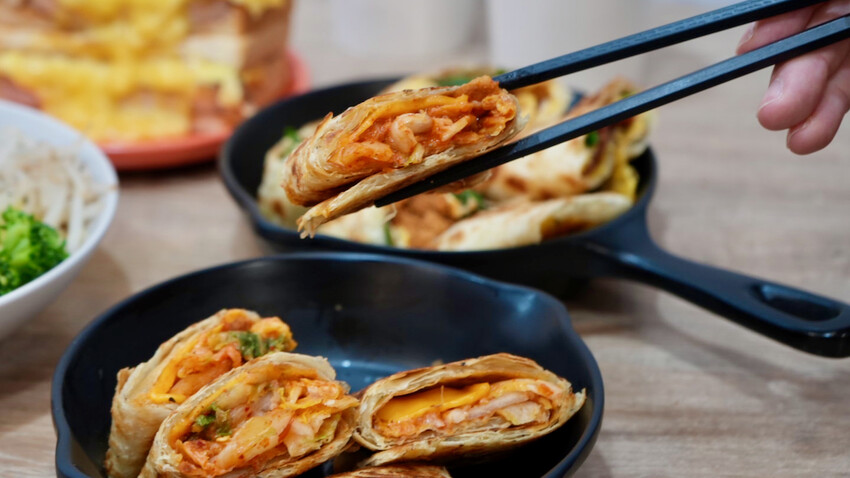 台北市中山區[台北美食] 1021炭烤土司-錦州店｜行天宮站必吃早餐推薦！浮誇系牽絲烤肉吐司！