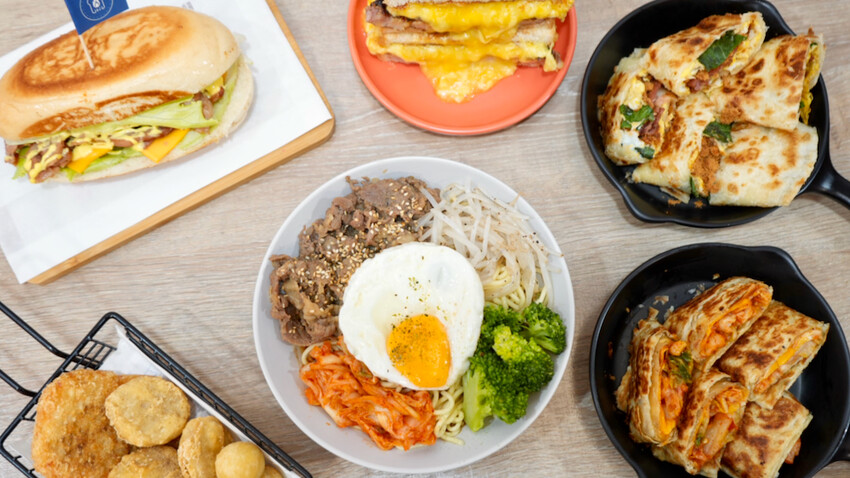 台北市中山區[台北美食] 1021炭烤土司-錦州店｜行天宮站必吃早餐推薦！浮誇系牽絲烤肉吐司！