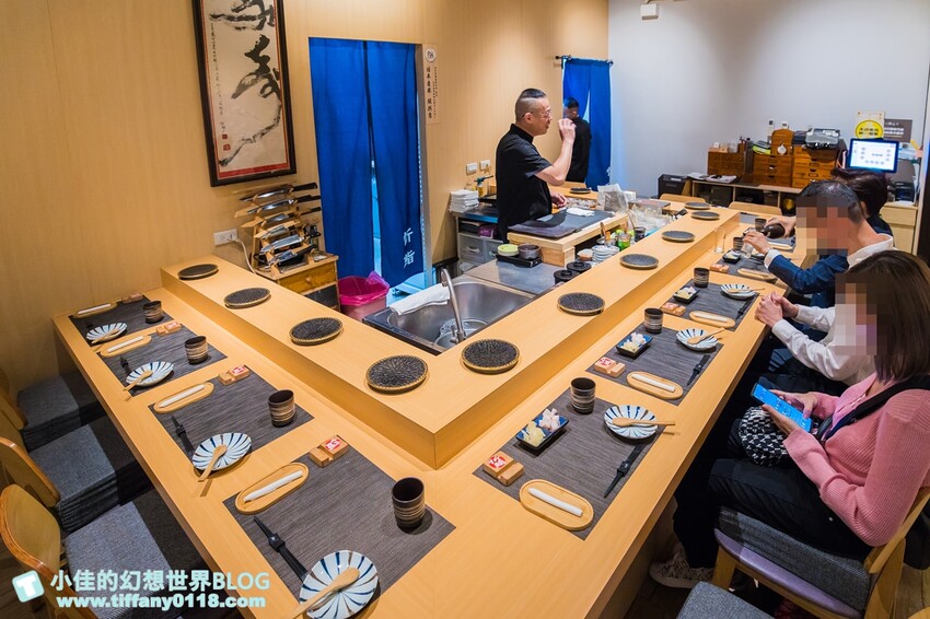 台北市萬華區忻鮨壽司/無菜單料理17道只要1480元/免開瓶費每月固定換菜單好吃又划算/台北無菜單料理推薦