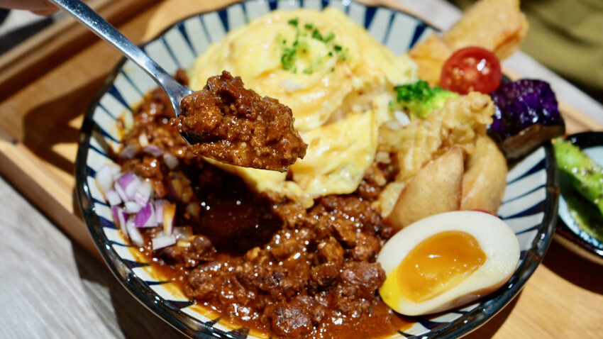 台北市松山區[台北美食] 柯瑞咖哩 curry&curry｜我家巷口美食平價好吃，超強香料咖哩必點！