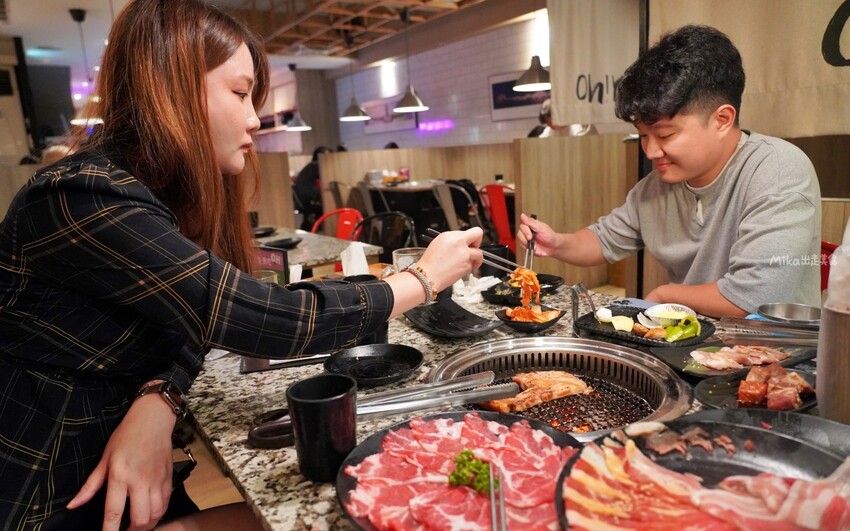 中壢燒肉吃到飽激推Oh ! Yaki!高CP值戰斧豬排 牛排學生也愛來。