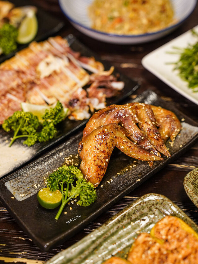 三重餐廳推薦「芳樂稷串燒居酒屋」三重美食適合聚餐平價串燒 - 軟西,遊記