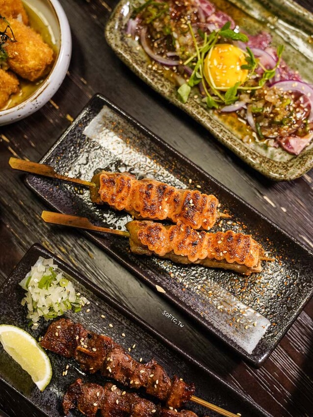 三重餐廳推薦「芳樂稷串燒居酒屋」三重美食適合聚餐平價串燒 - 軟西,遊記