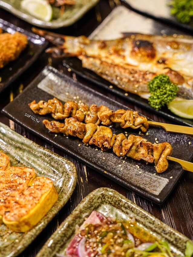 三重餐廳推薦「芳樂稷串燒居酒屋」三重美食適合聚餐平價串燒 - 軟西,遊記