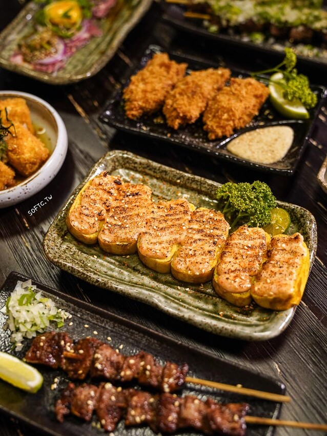 三重餐廳推薦「芳樂稷串燒居酒屋」三重美食適合聚餐平價串燒 - 軟西,遊記
