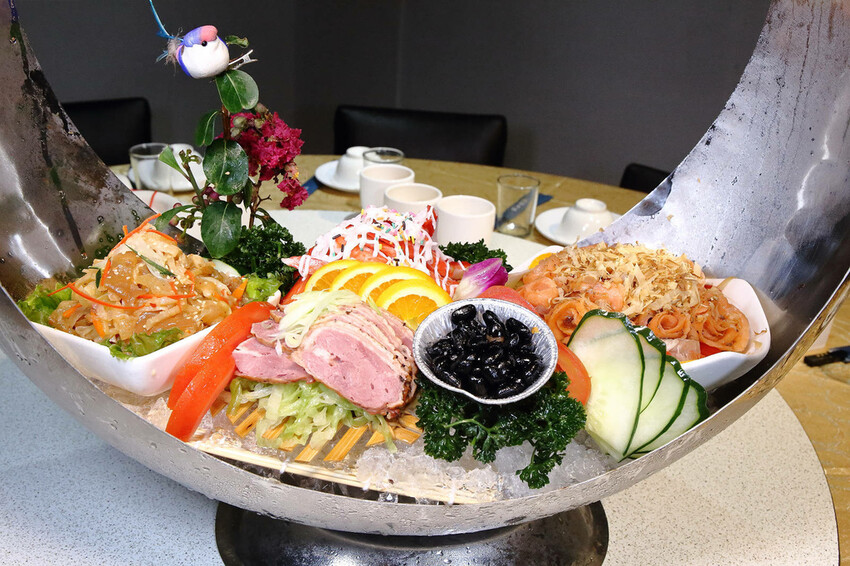 熱鬧滾滾的尾牙祭開跑囉〜宸軒園粵菜海鮮中興店,辦桌只要880