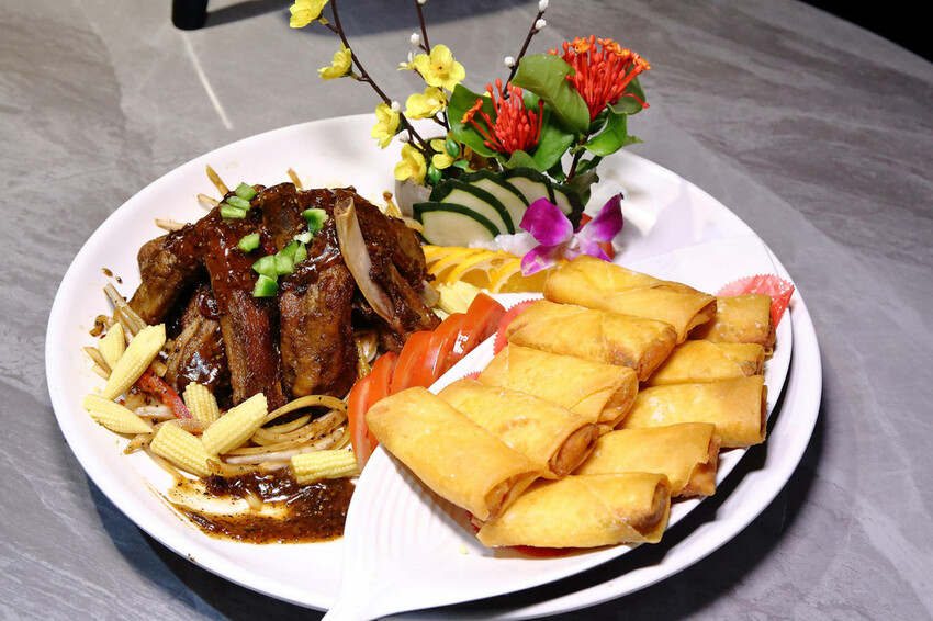 熱鬧滾滾的尾牙祭開跑囉〜宸軒園粵菜海鮮中興店,辦桌只要880