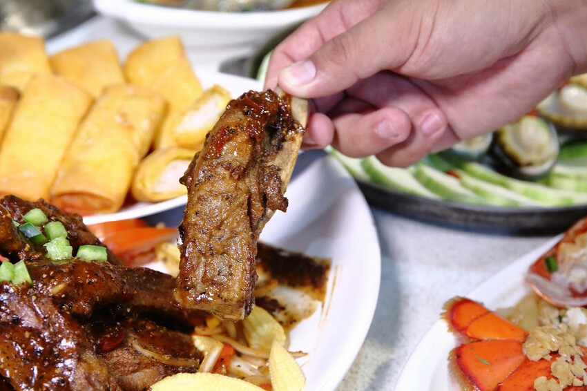 熱鬧滾滾的尾牙祭開跑囉〜宸軒園粵菜海鮮中興店,辦桌只要880