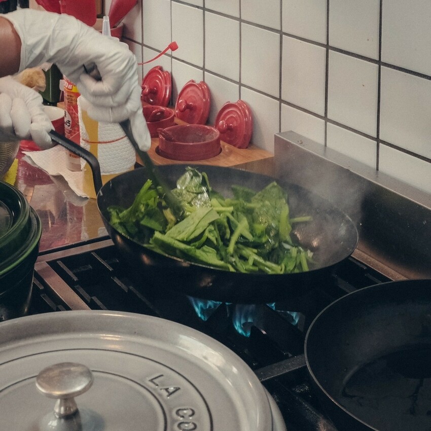 台南市永康區【台南 永康區】溫暖手做炊飯餐點 禾呷炊食坊  LE CREUSET鑄鐵鍋料理