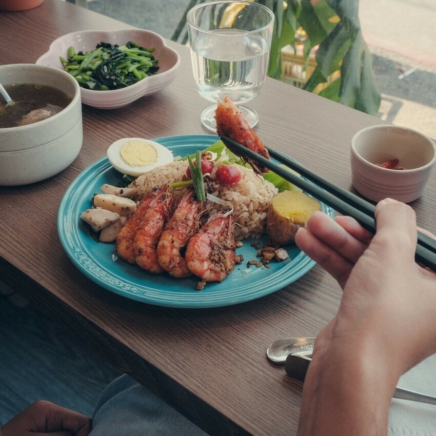 台南市永康區【台南 永康區】溫暖手做炊飯餐點 禾呷炊食坊  LE CREUSET鑄鐵鍋料理