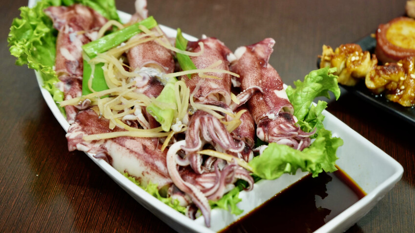 新北市汐止區[新北美食] 海神熱炒-汐止宵夜｜來自澎湖的海味，必點「紅新娘魚、澎湖小管」！