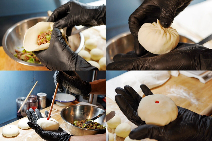 中原夜市新開幕！餡餅堅持現桿現包，皮薄餡都快炸出來，內餡好強是一道主菜