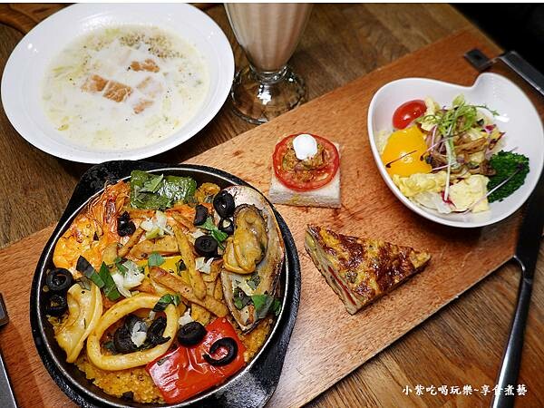 西班牙海鮮臘腸烤飯升及B套餐 -左巴好室好事 (1).jpg
