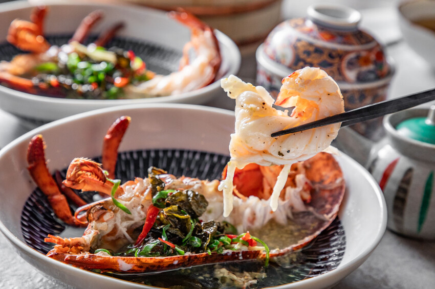 桃園市桃園區宗初食堂日式無菜單料理桃園店|最強日式無菜單料理強勢插旗桃園!活龍蝦、鮑魚等頂級食材十道無菜單料理只