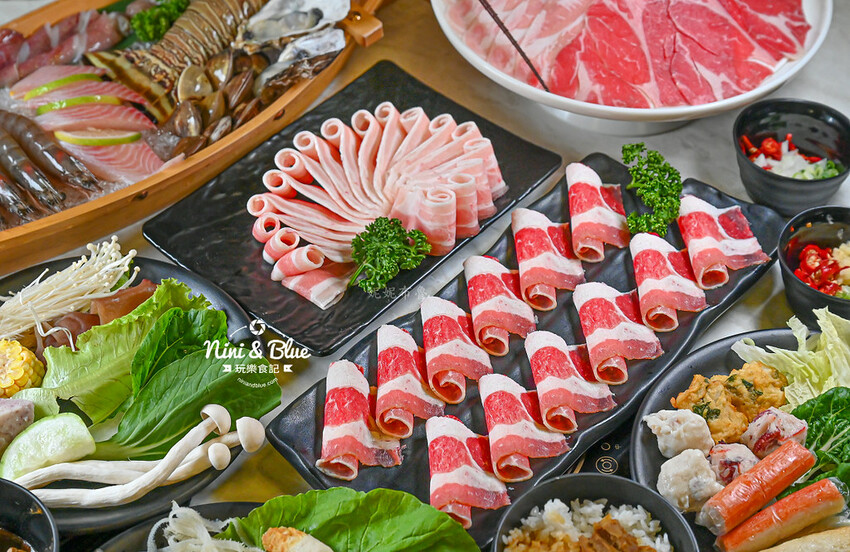 台中火鍋吃到飽,平日午餐358元起就有肉肉吃到飽,鬥牛士二鍋台中 @Nini and Blue 玩樂食記