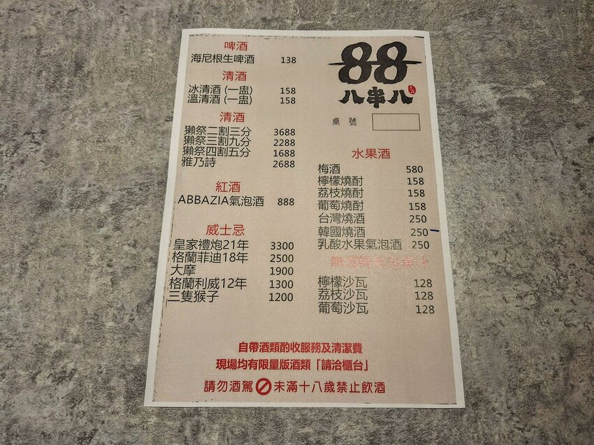 【美食】「八串八」串燒、烤物、壽司，新莊居酒屋推薦、新莊日本