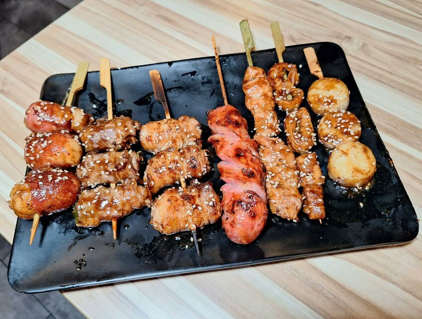【美食】「串一番串烤」平價串燒，板橋串燒推薦、板橋深夜食堂推