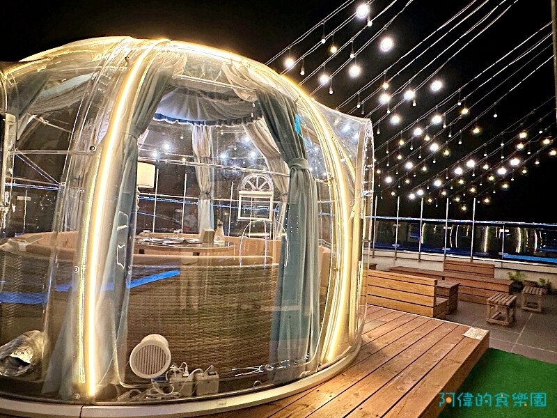 晶澤會館星空屋超夢幻！日月潭必住民宿，湖景第一排。