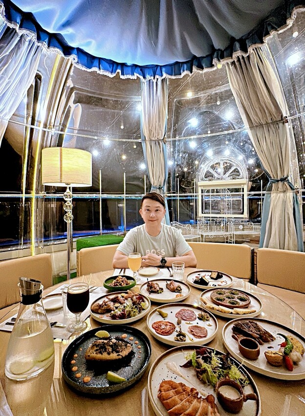 晶澤會館星空屋超夢幻！日月潭必住民宿，湖景第一排。