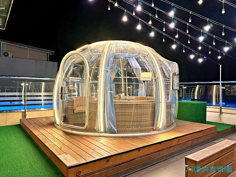 晶澤會館星空屋超夢幻！日月潭必住民宿，湖景第一排。