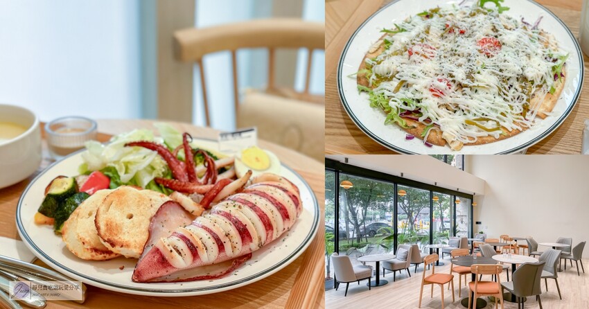 桃園市桃園區美食、DOUBLE II商辦大樓內的隱藏餐廳,北歐風格夜間變身餐酒館。