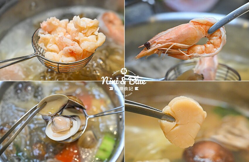 初美涮涮鍋-台中頂級火鍋推薦,和牛、活體龍蝦、現榨蘋果汁手搖飲、1%bakery甜點 @Nini and Blue 玩樂食記