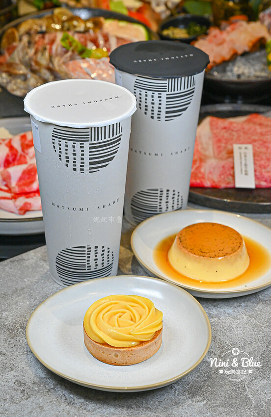 初美涮涮鍋-台中頂級火鍋推薦,和牛、活體龍蝦、現榨蘋果汁手搖飲、1%bakery甜點 @Nini and Blue 玩樂食記