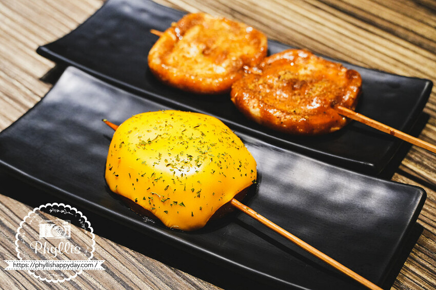 龍潭宵夜推薦『燒鳥串道-龍潭北龍店』｜超過45款串燒任你選｜茶泡飯、柴魚醬油拌飯吃到飽｜宵夜餐廳首選｜日式氛圍聚餐約會最佳選擇 - 相片中的菲莉絲