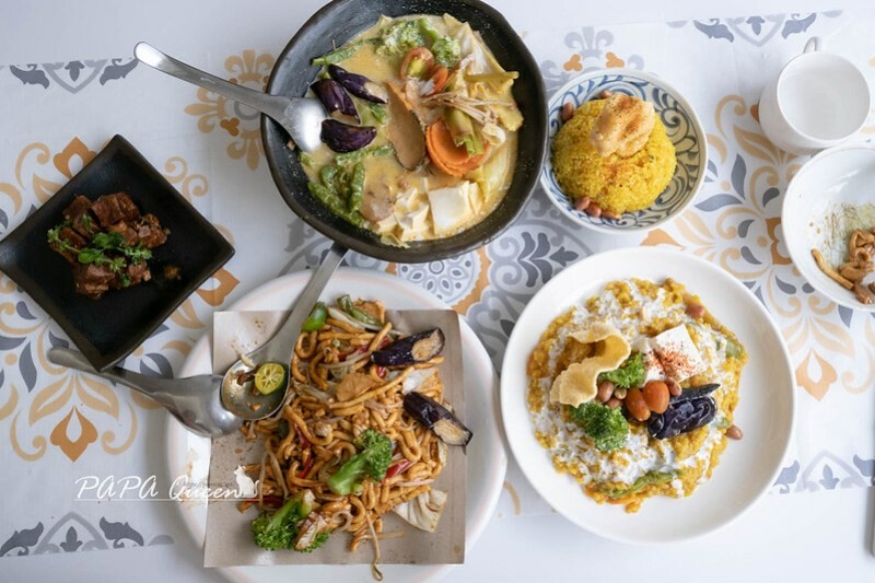 南投縣草屯鎮悦素人｜草屯蔬食｜  極簡風格 每一到料理都有著南洋香料氣息