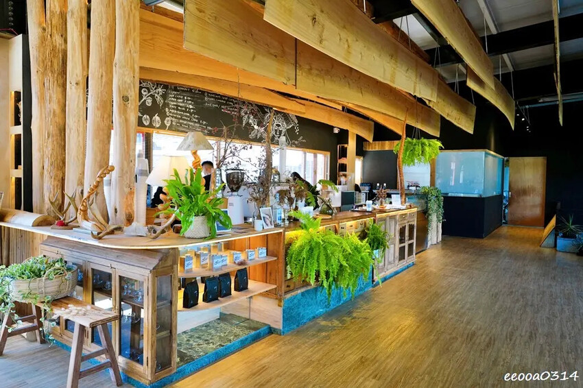 南投清境咖啡廳「Mountain Bica Cafe」,山景