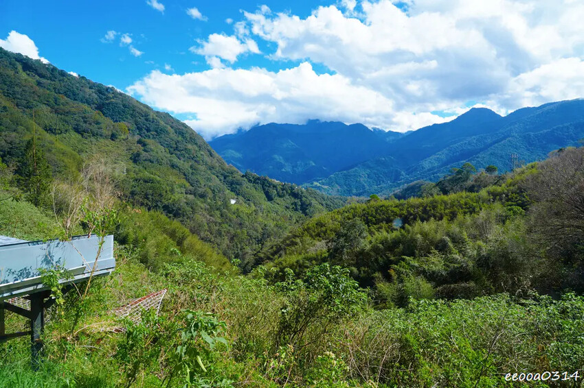 南投清境咖啡廳「Mountain Bica Cafe」,山景